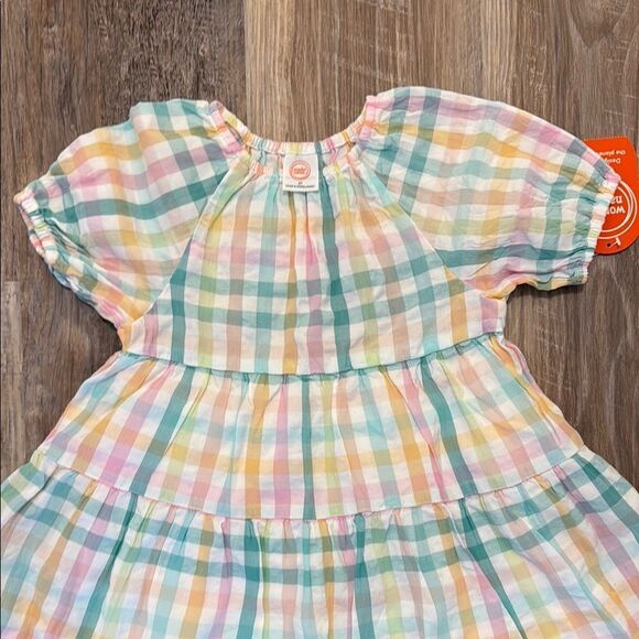 Wonder Nation Multi color Plaid Baby Dress 2T - Picture 3 of 3
